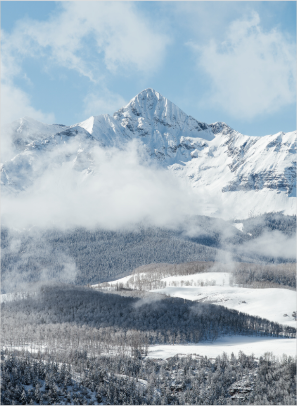 Main image Wilson Peak Morning Clouds