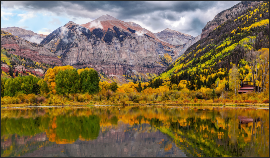 Telluride Beaver Pond in fall