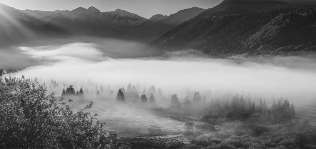 Main image Telluride Valley Fog Acrylic