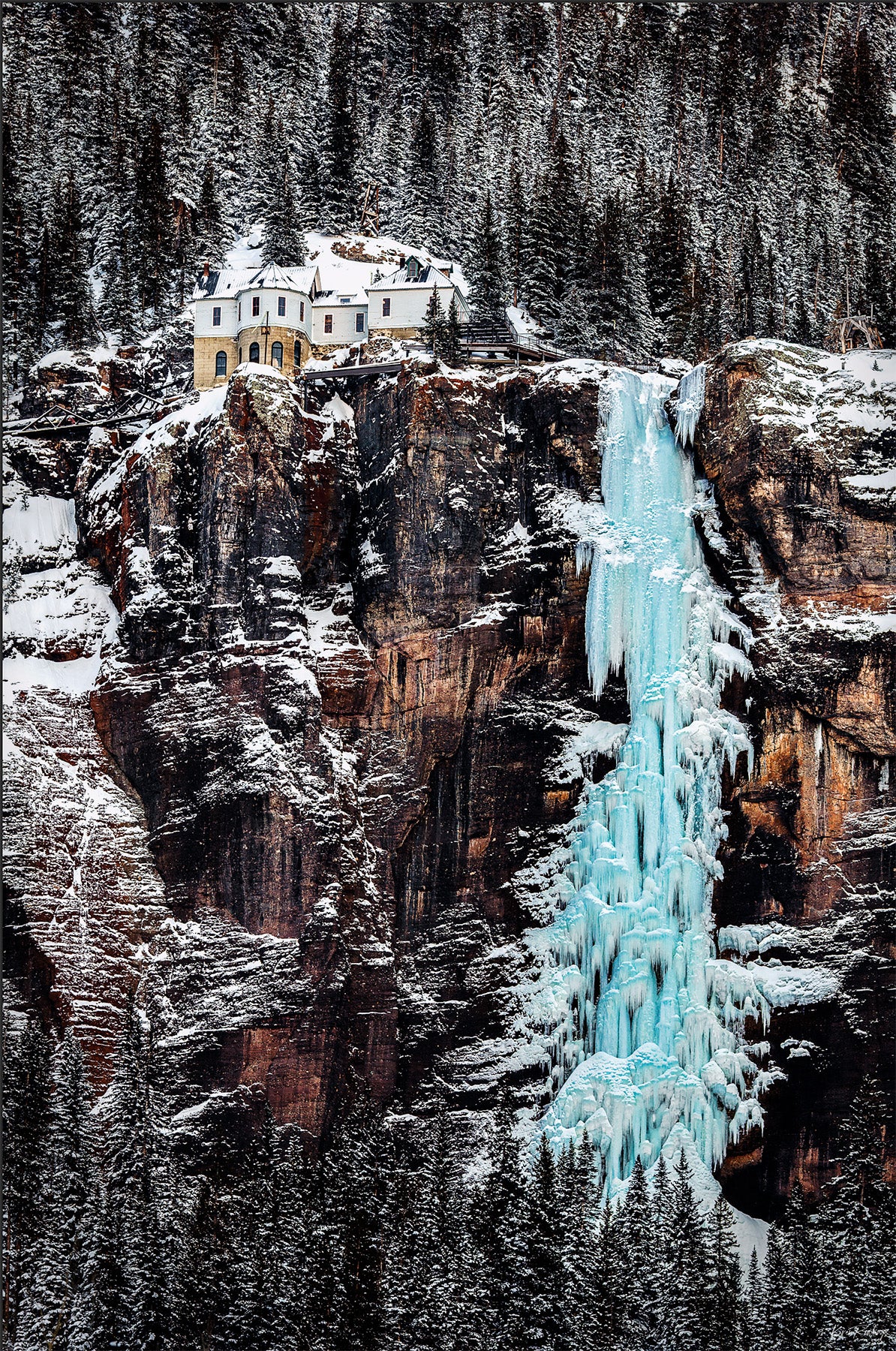 Bridal Veil Falls Telluride Photograph