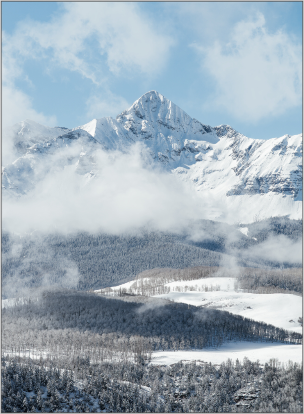 Main image Wilson Peak Morning Clouds