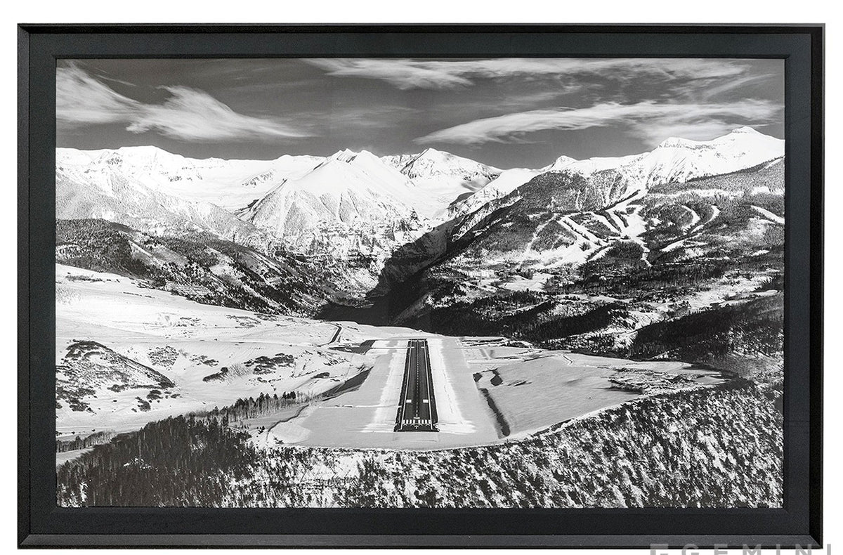 Telluride Airport Wood Frame