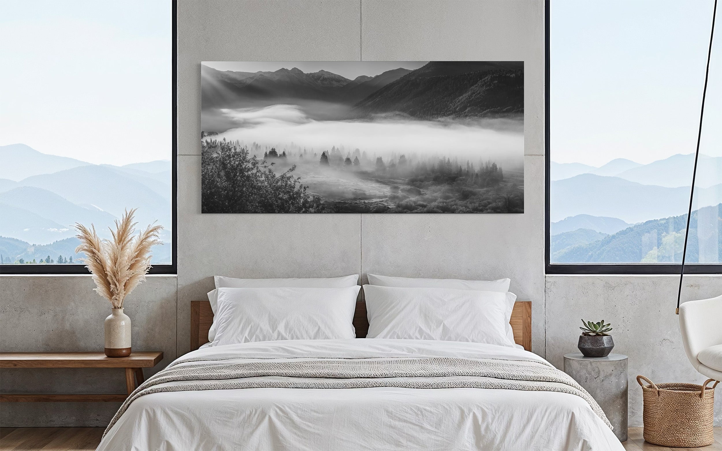 Telluride Valley Fog Acrylic